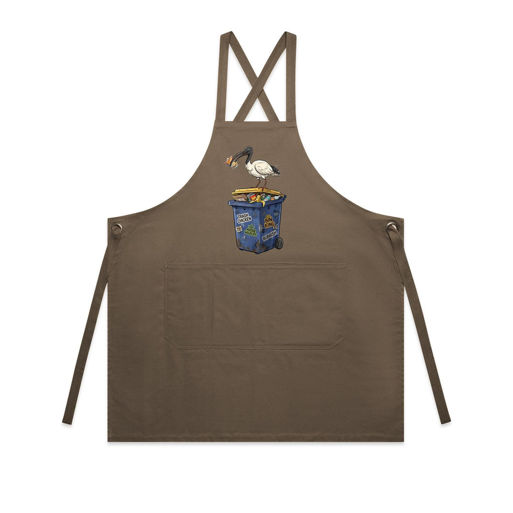 Bin Chicken Australian Ibis AS Colour Carrie Apron