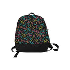 Squiggle Time - Fabric Backpack