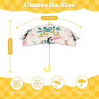 Toucans In Pink Kids Safe Round Corner Umbrella Kids Safe Round Corner Umbrella animal Printed Offshore