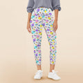 80's Grid Women's High Waist Pockets Yoga Leggings 5XL Women's High Waist Pockets Yoga Leggings Printed Offshore Retro