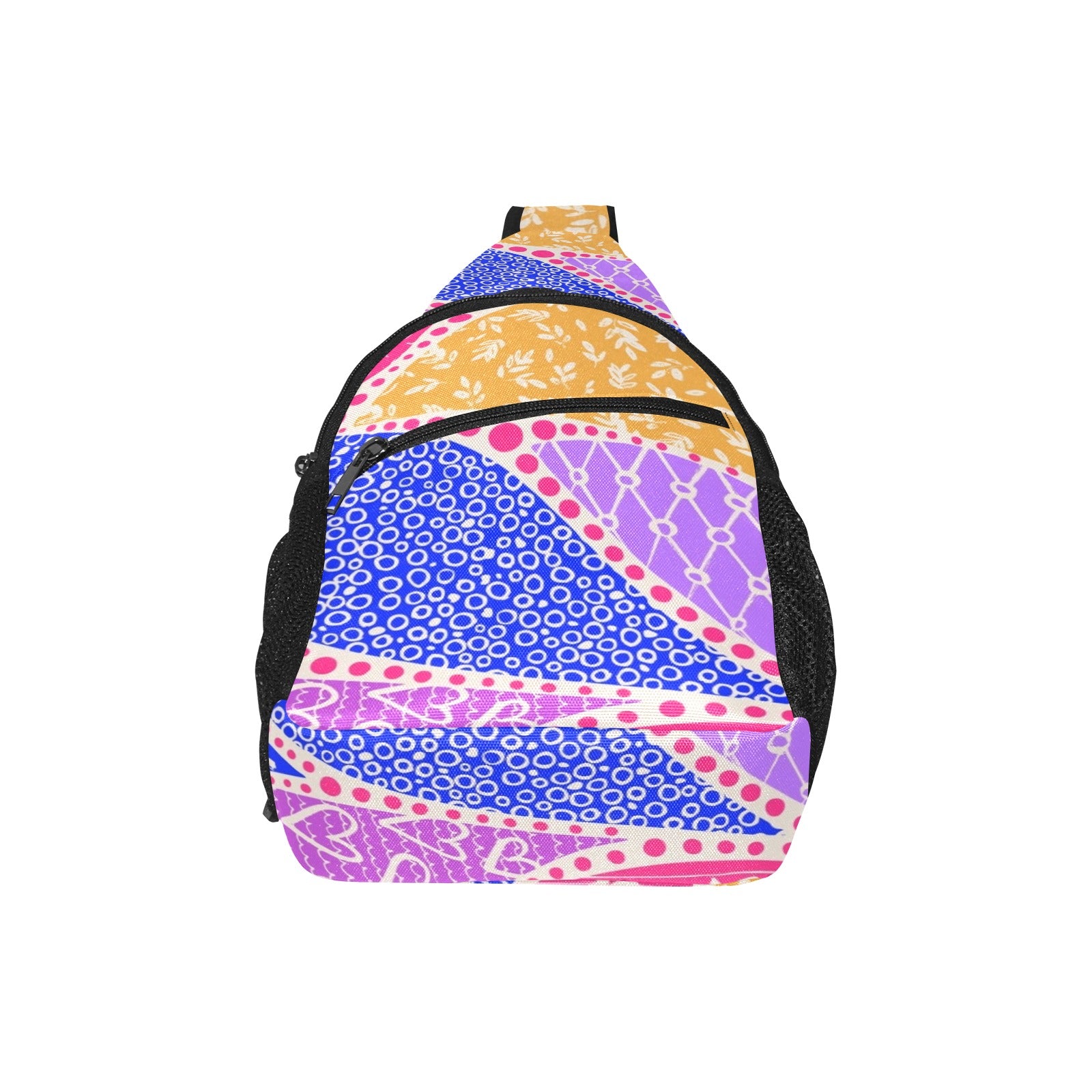 Pink Swirl - Chest Bag