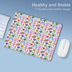 Rainbows And Butterflies Leather Mouse Pad Leather Mouse Pad Printed Offshore