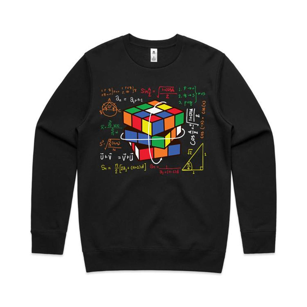 Game Cube Equations AS Colour Stencil Crew Sweatshirt