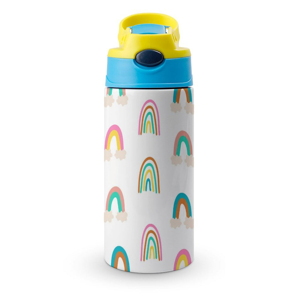Rainbows - Little Kids Water Bottle blue 350ml Little Kids Water Bottle Printed Offshore