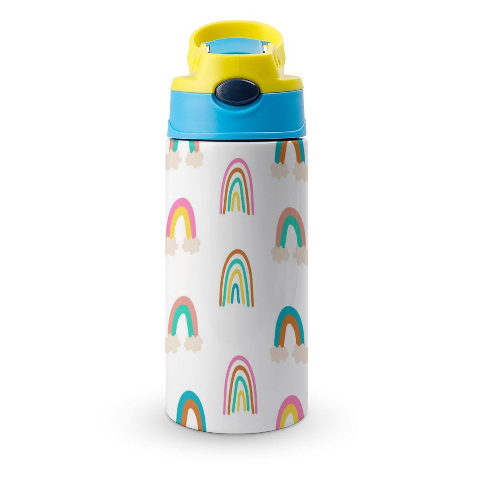 Rainbows - Little Kids Water Bottle blue 350ml Little Kids Water Bottle Printed Offshore