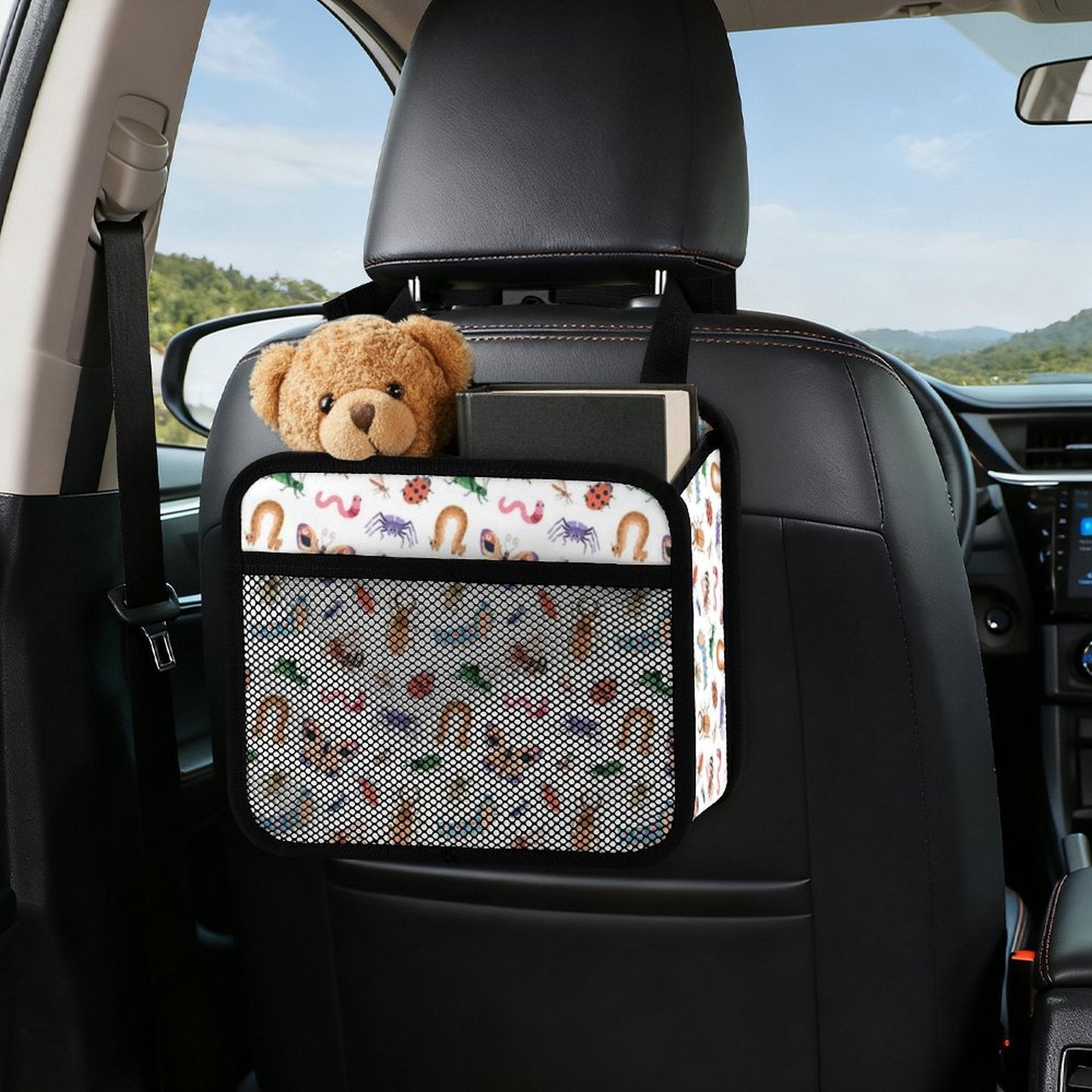 Cute Little Bugs Car Seat Back Organiser Car Seat Back Organiser animal Printed Offshore