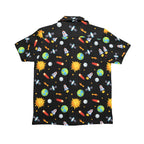Busy Space - Senior Kids Hawaiian Shirt
