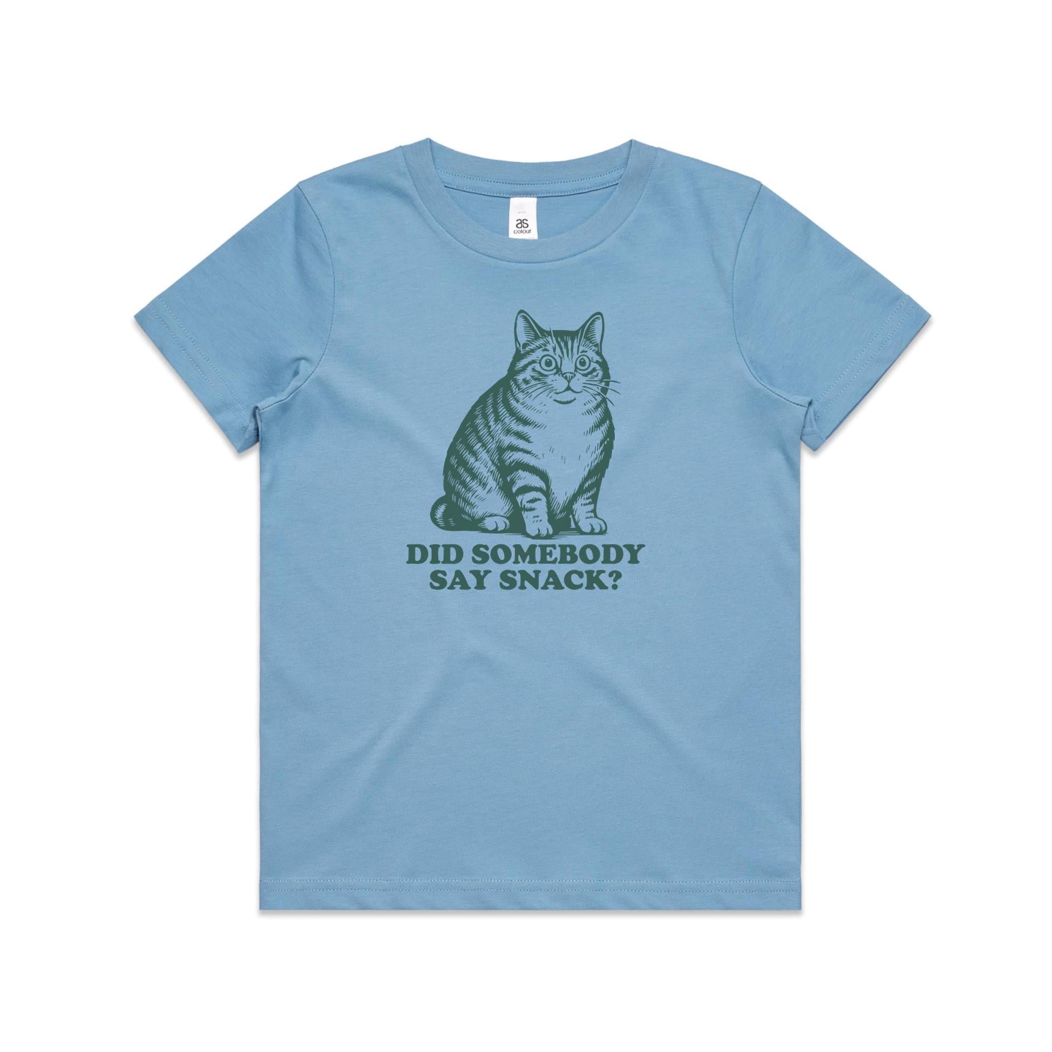 Cat, Did Somebody Say Snack? - Kids Youth T-shirt