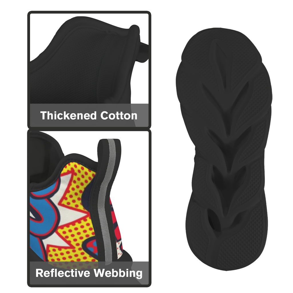 Comic Book Women's Twisted Sole Sneakers