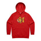 Gold Fish Periodic Table Women's AS Colour Hoodie