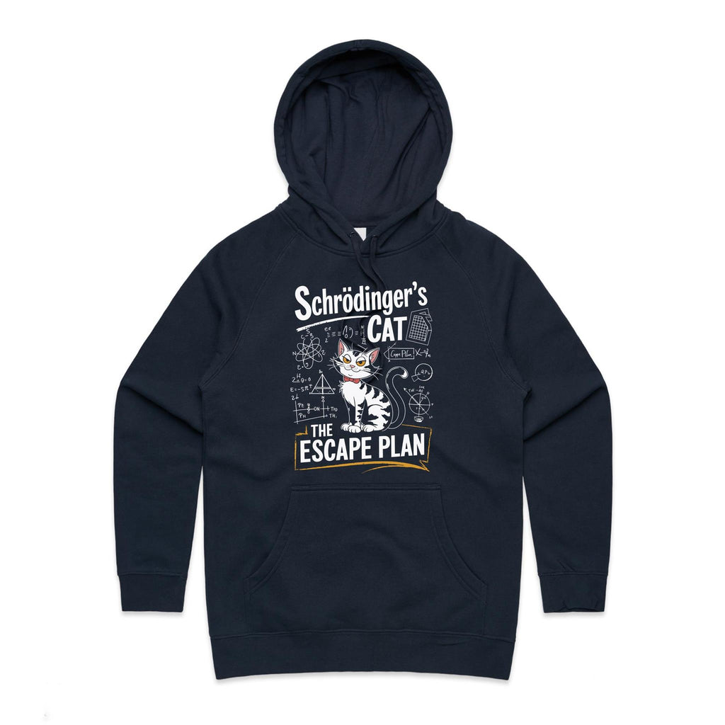 Schrodinger's Cat The Escape Plan Women's AS Colour Hoodie