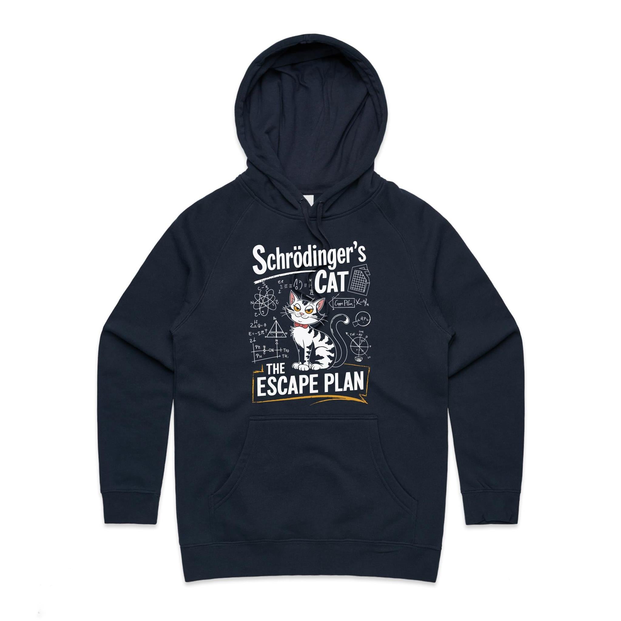 Schrodinger's Cat The Escape Plan Women's AS Colour Hoodie