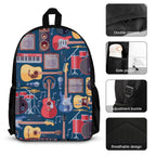 Musical Instruments - Three Piece Backpack Set