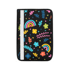 Rainbows And Flowers Car Seat Belt Cover 7''x10'' (Pack of 2) Car Seat Belt Cover 7x10 (Pack of 2) Plants Printed Offshore