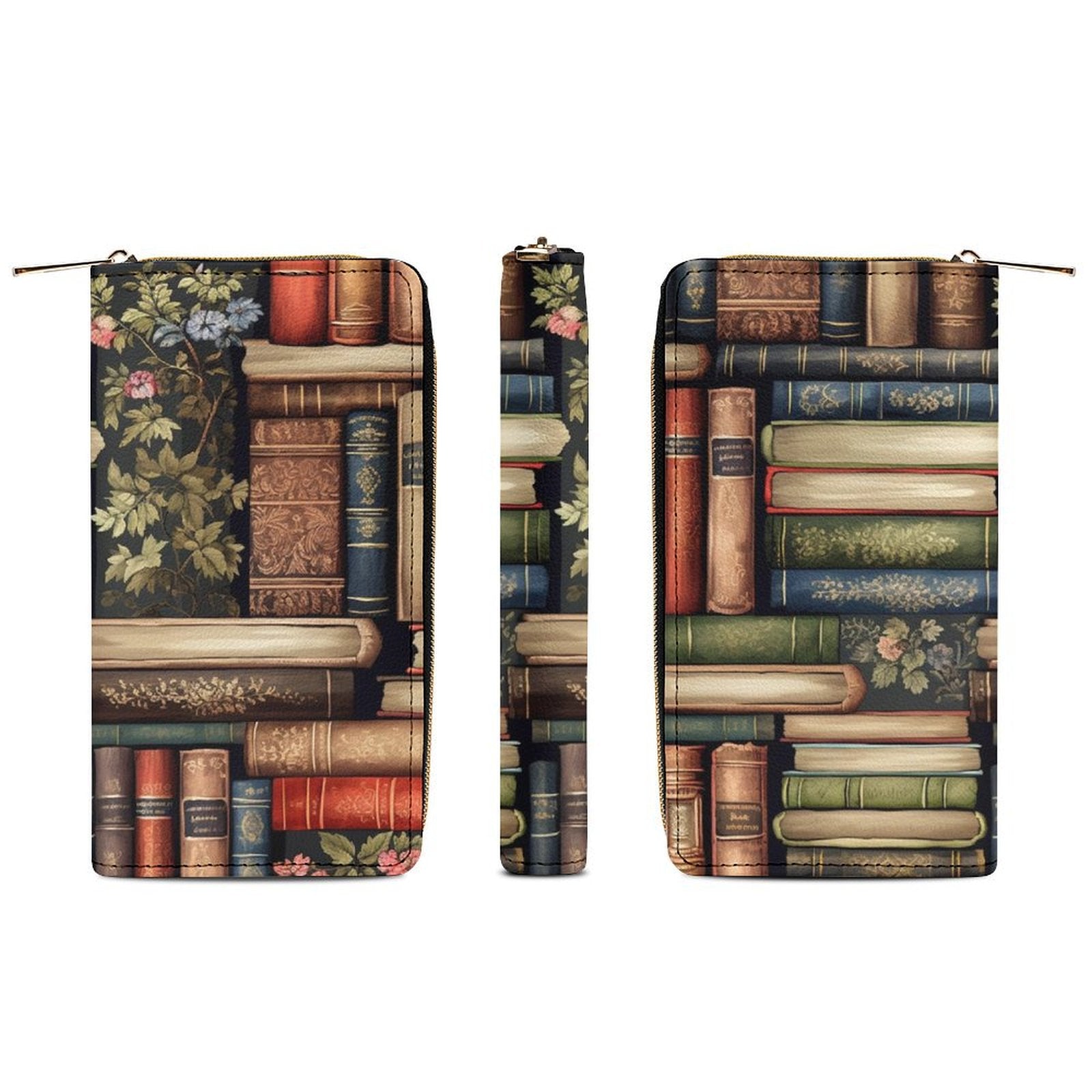Vintage Books -  PU Leather Wallet