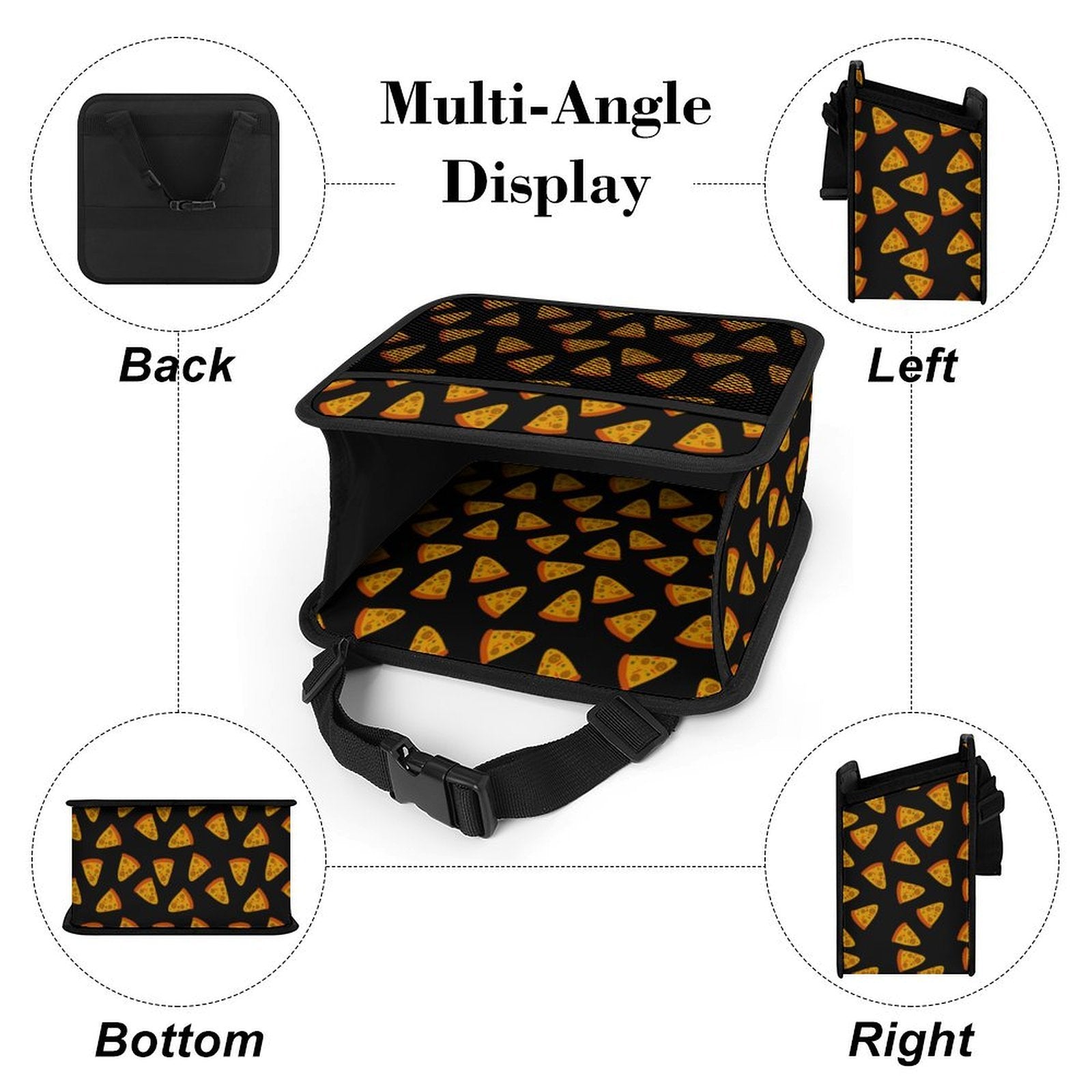 Pizza Car Seat Back Organiser Car Seat Back Organiser Food Printed Offshore