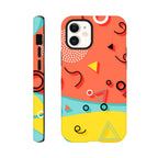 Retro Vibe - Apple iPhone Tough case iPhone 12 Mini iPhone Tough Case Globally Fulfilled Retro