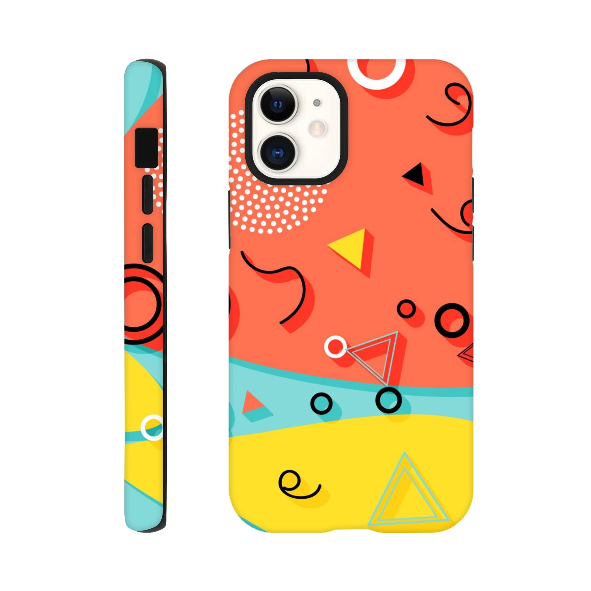 Retro Vibe - Apple iPhone Tough case iPhone 12 Mini iPhone Tough Case Globally Fulfilled Retro