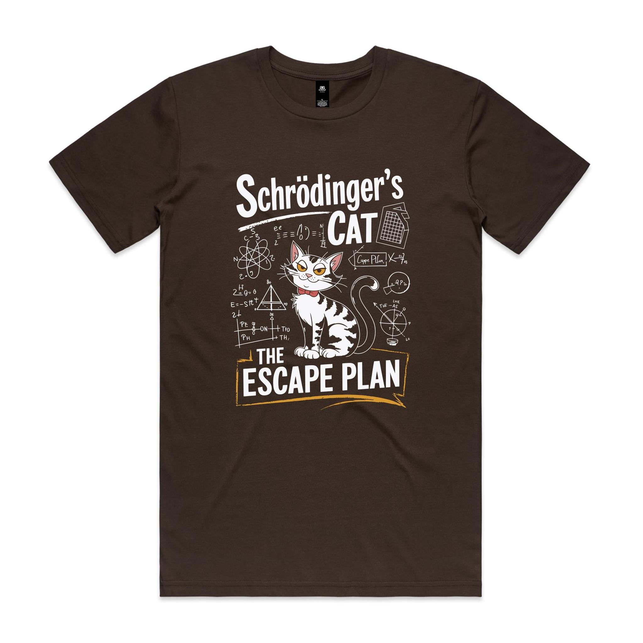 Schrodinger's Cat The Escape Plan Men's AS Colour T-shirt