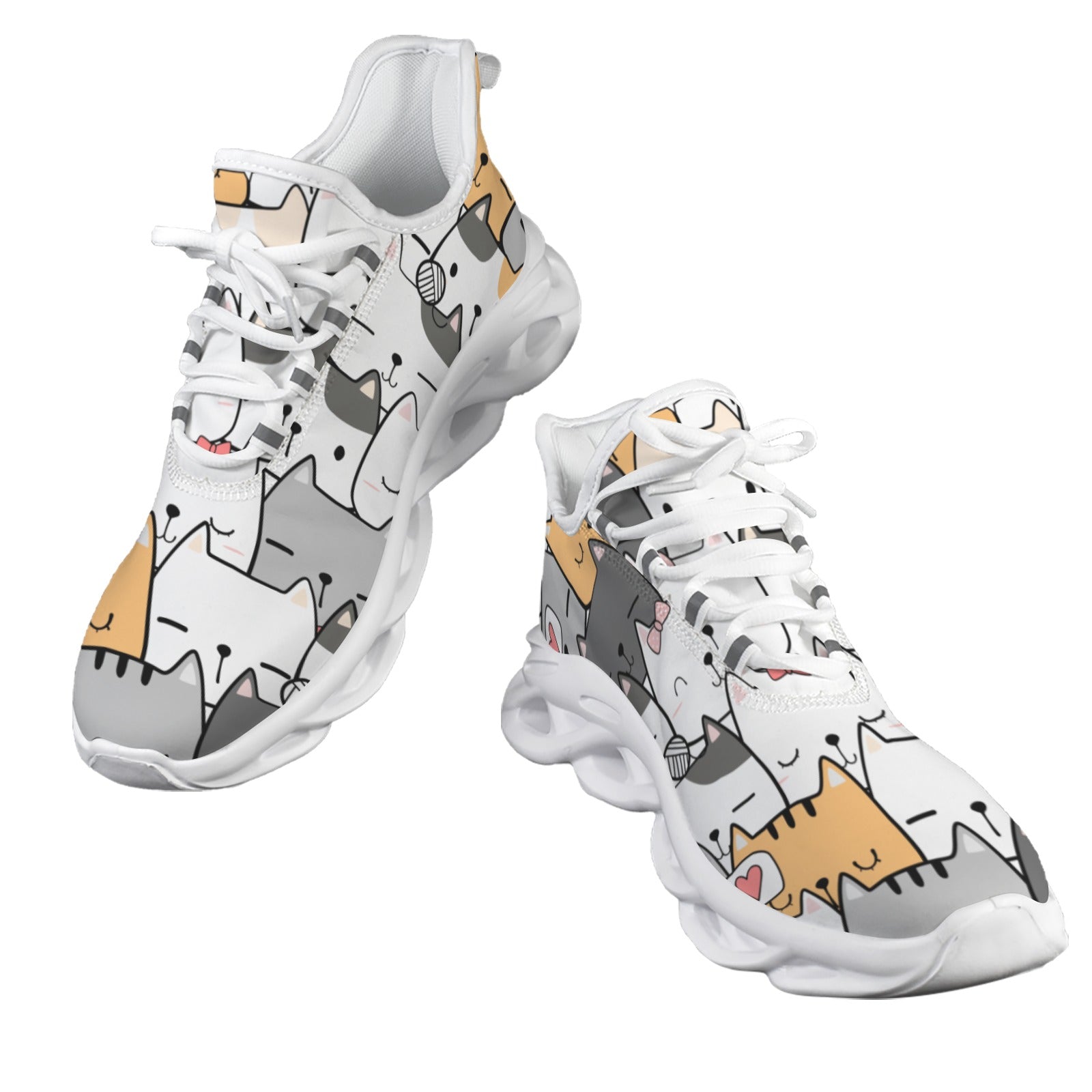 Cat Hello Women's Twisted Sole Sneakers