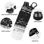 Piano Insulated Water Bottle with Dual-Use Lid (18oz) Insulated Water Bottle with Dual-Use Lid (18oz) Music Printed Offshore