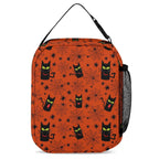 Halloween Black Cats Backpack, Lunch Bag & Pencil Case Set