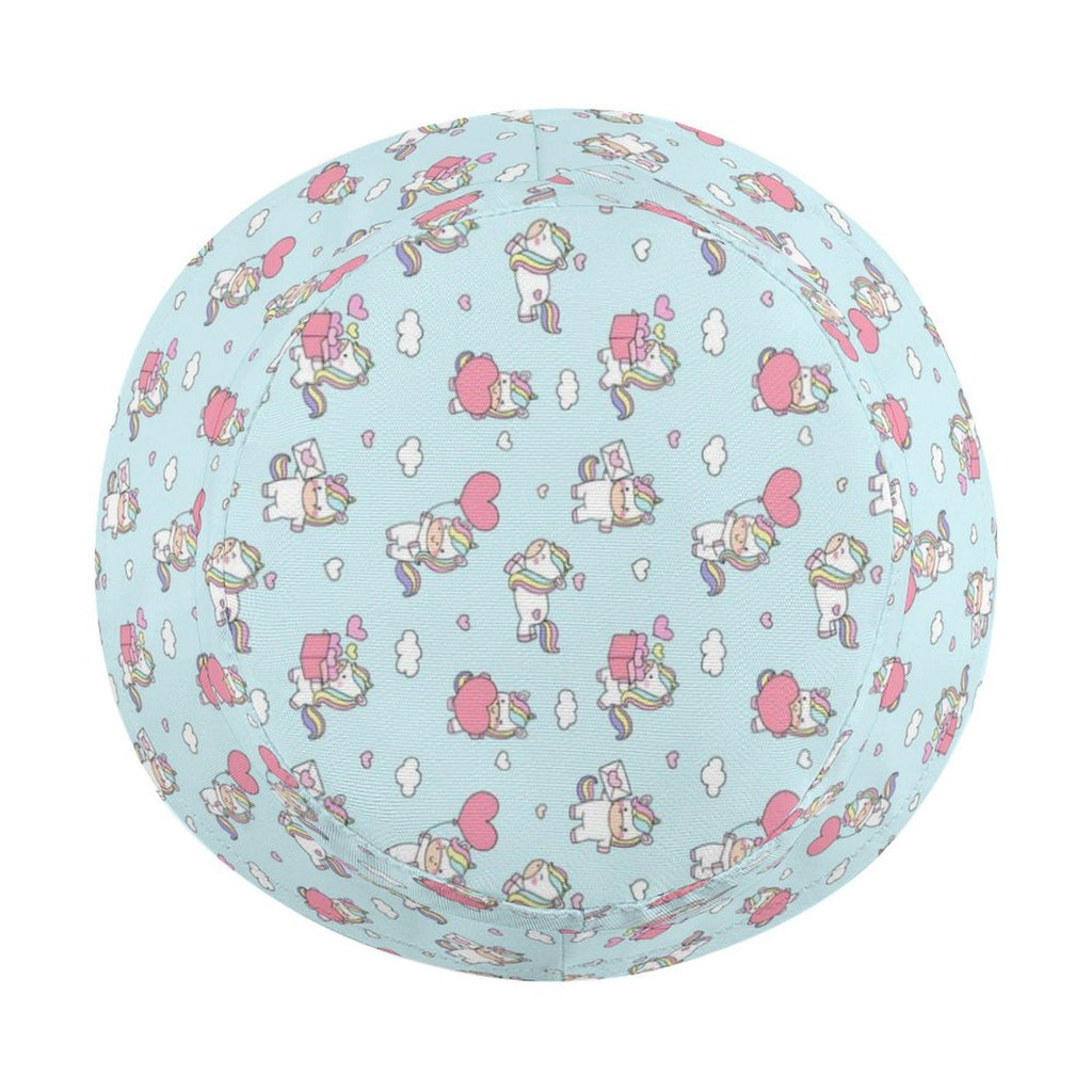 Rainbow Unicorn Kids Bucket Hat Kids Bucket Hat animal Printed Offshore