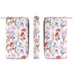 Watercolour Floral -  PU Leather Wallet