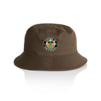 Coffee Is Universal, Alien - AS Colour Bucket Hat Walnut One Size As Colour Bucket Hat Coffee Printed In Australia Sci Fi