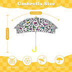 Animal Print In Colour Kids Safe Round Corner Umbrella Kids Safe Round Corner Umbrella animal Printed Offshore