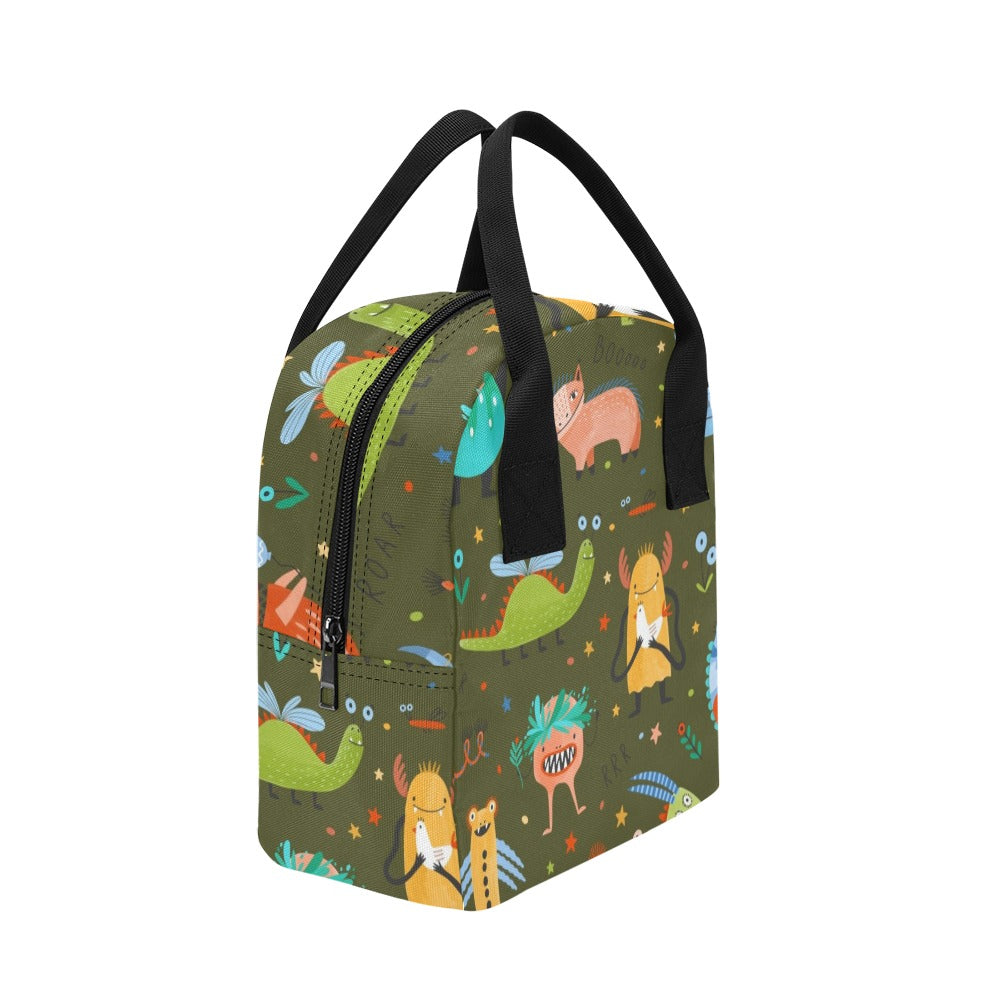 Monsters - Zipper Lunch Bag Zipper Lunch Bag Printed Offshore