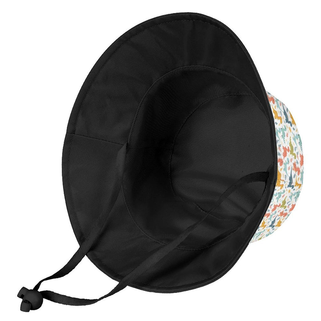 Cute Colourful Dinosaurs - Kids Bucket Hat