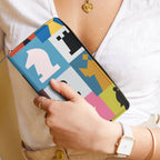 Colourful Chess -  PU Leather Wallet