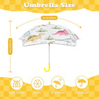 Dinosaur Garden Kids Safe Round Corner Umbrella Kids Safe Round Corner Umbrella animal Printed Offshore