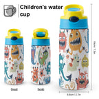 Monster Time - Little Kids Water Bottle Little Kids Water Bottle Printed Offshore Sci Fi