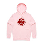 UFO, I'm Just Here For The Coffee - Mens Hoodie Pink Mens Hoodie Coffee Printed In Australia Sci Fi