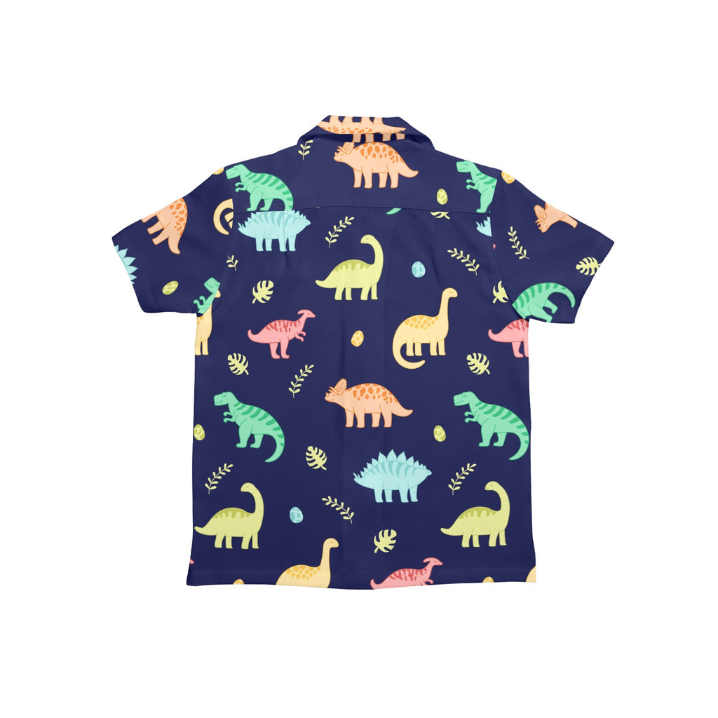 Dinosaurs - Junior Kids Hawaiian Shirt