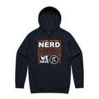 Come To The Nerd Side, We Have Pi - Mens Hoodie Navy Mens Hoodie Maths Printed In Australia Sci Fi