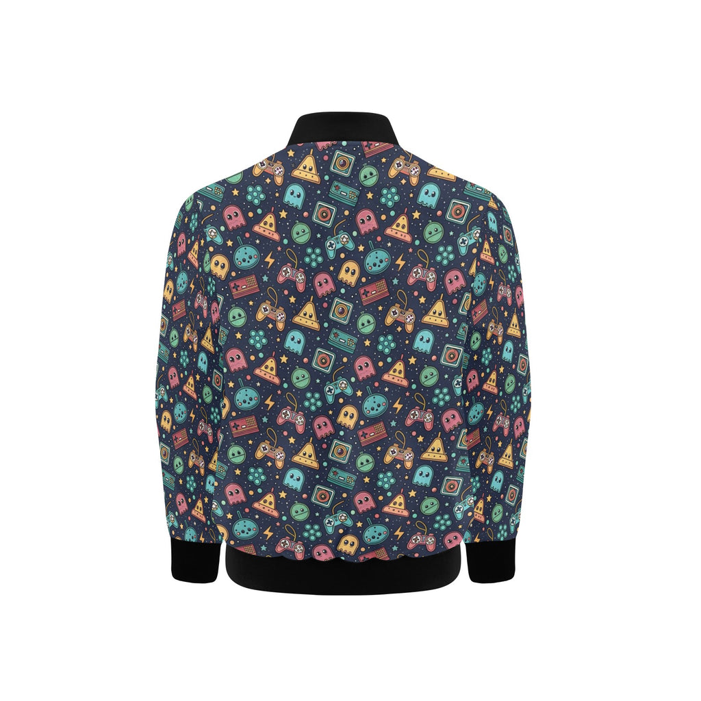 Video Game Kids Bomber Jacket