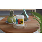 Classics Never Get Old White 11oz Ceramic Mug White 11oz Mug Dad Globally Fulfilled