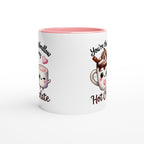 You're The Marshmallow To My Hot Chocolate, Valentine - White 11oz Ceramic Mug with Colour Inside Colour 11oz Mug Food Globally Fulfilled Love