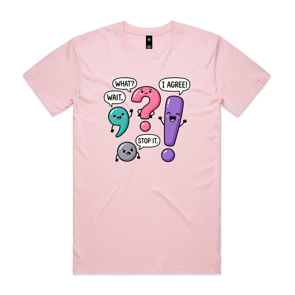 Funny Punctuation Men's AS Colour T-shirt