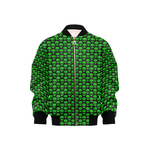 Aliens Kids Bomber Jacket XL Kids Bomber Jacket Printed Offshore Sci Fi