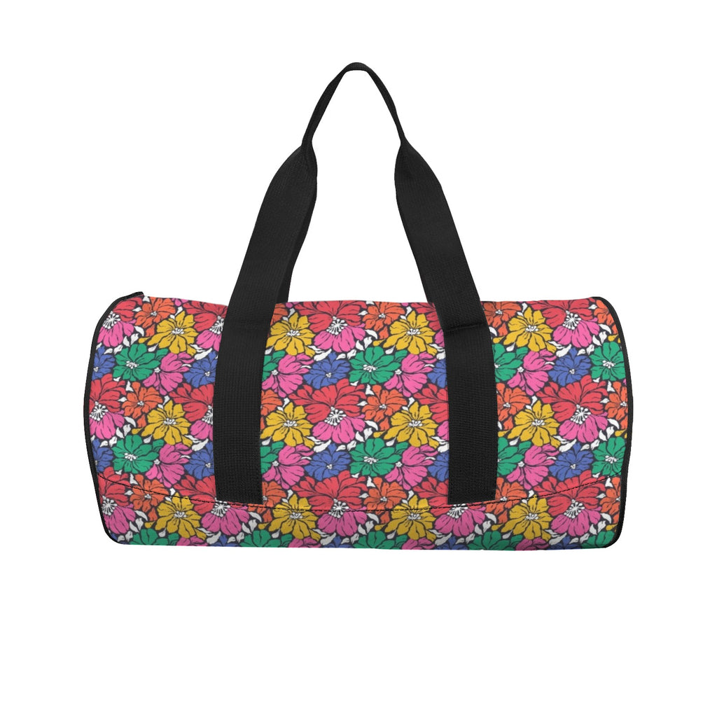 Bright And Bold Flowers Duffle Bag Duffle Bag Printed Offshore