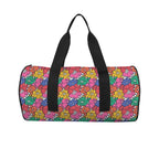 Bright And Bold Flowers Duffle Bag Duffle Bag Printed Offshore