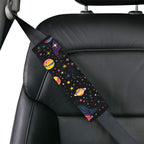 Space Car Seat Belt Cover 7''x10'' (Pack of 2) Car Seat Belt Cover 7x10 (Pack of 2) Printed Offshore Space