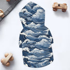 Japanese Waves Pet Hoodie (Small Size)