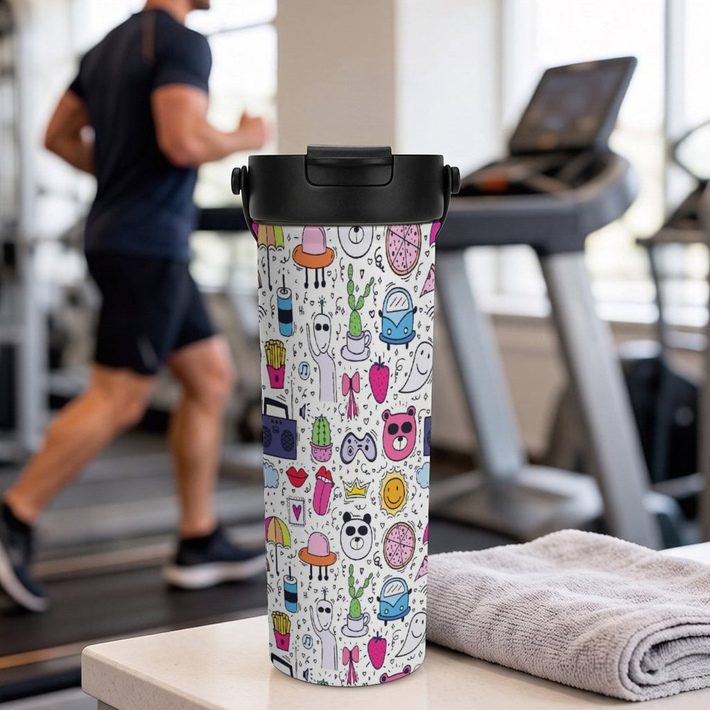 Bright Life 20oz Tea Tumbler with Carry Handle