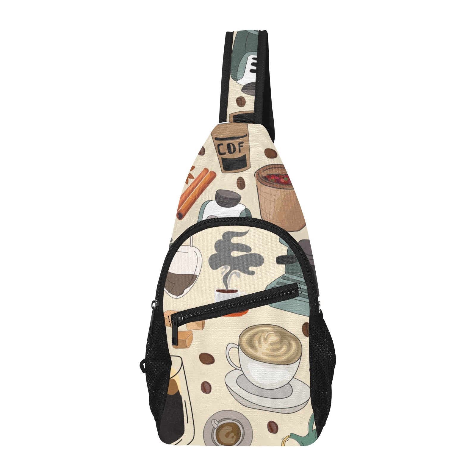 All The Coffee - Chest Bag