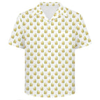 Winking Avocados Men's Crinkle Hawaiian Shirt Men's Crinkle Hawaiian Shirt Food Printed Offshore